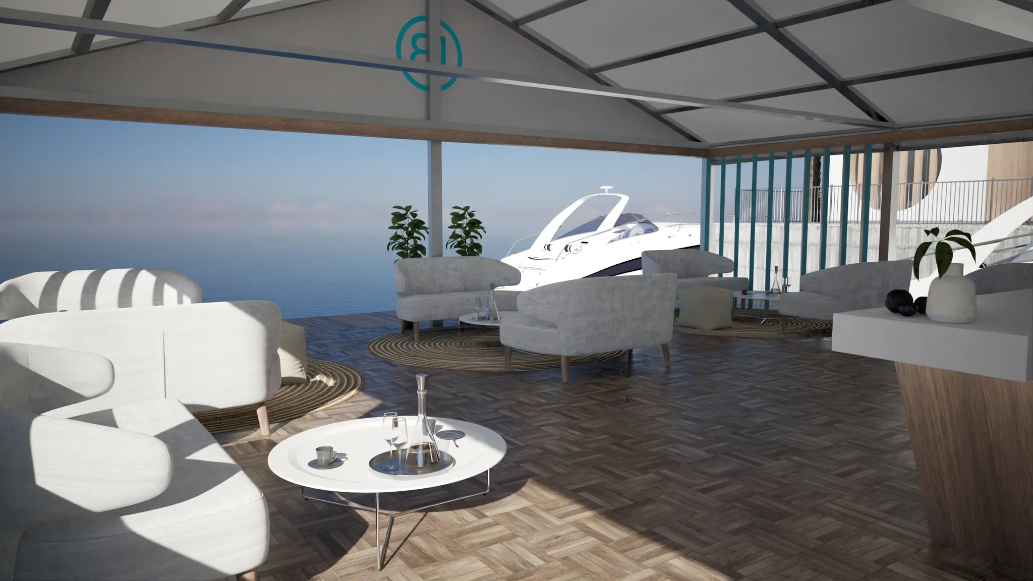 30x40 Île booth design by Reaction Space